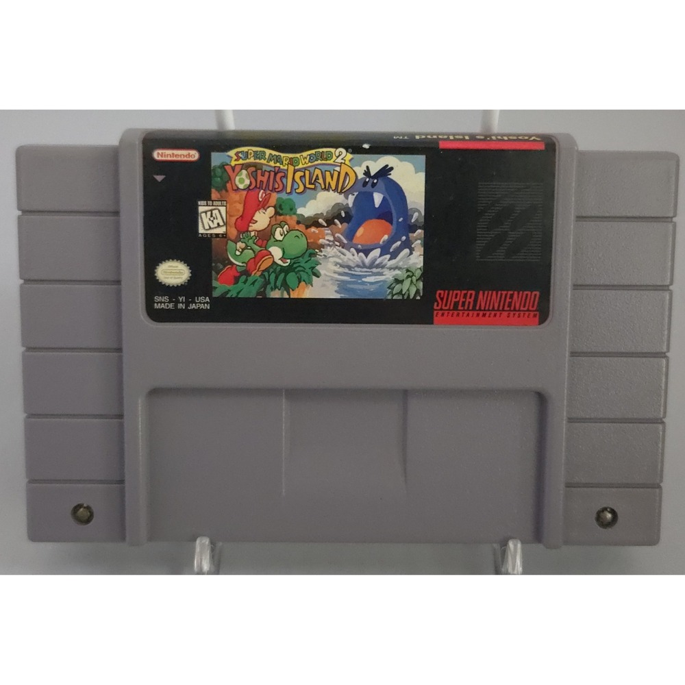 Super Mario World 2: Yoshi's Island - Super Nintendo SNES - Cart Only - Tested